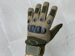 Тактические перчатки ( военные, армейские, защитные, ЗСУ ) зеленого цвета, размер M